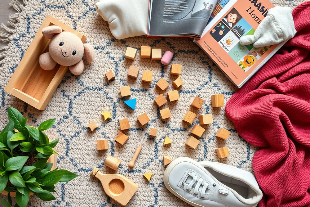 easy toddler activities at home — Easy Toddler Activities At Home (the finished result)