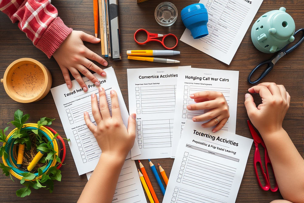 toddler activities & play-based learning printables & checklists — Toddler Activities & Play-Based Learning Printables & Checklists (the finished result)