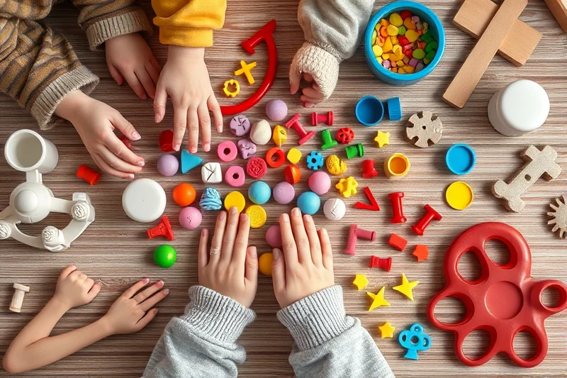 cheap sensory play for beginners — Cheap Sensory Play For Beginners (the finished result)