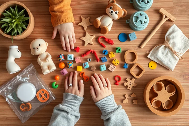 modern sensory play at home — Modern Sensory Play At Home (the finished result)
