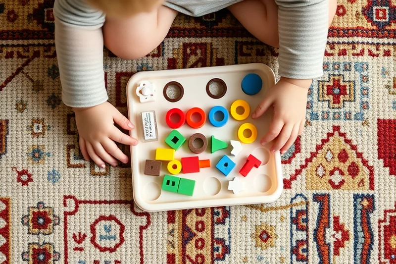 simple toddler activities & play-based learning stage — Simple Toddler Activities & Play-based Learning Stage (the finished result)