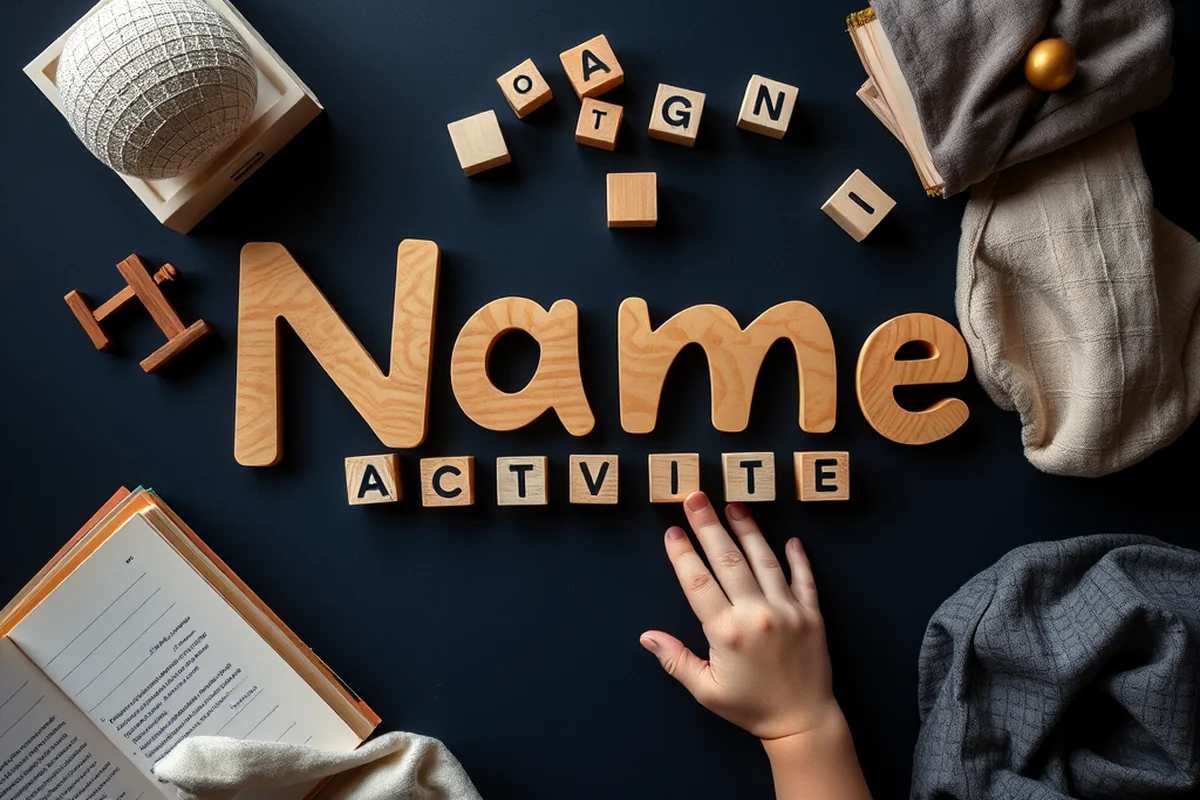name activities for preschool — Name Activities For Preschool (the finished result)