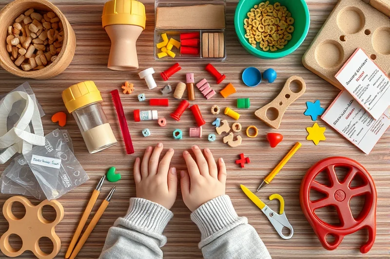sensory play and child development on a budget — Sensory Play And Child Development On A Budget (the finished result)