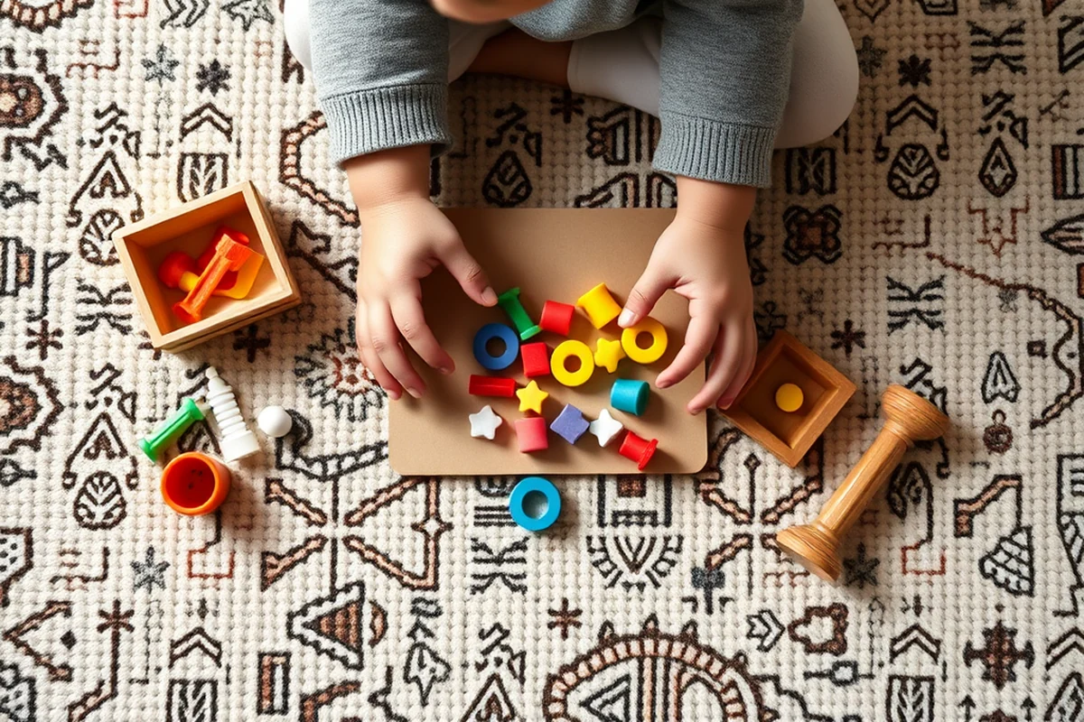 diy toddler activities & play-based learning stage — Diy Toddler Activities & Play-based Learning Stage (the finished result)