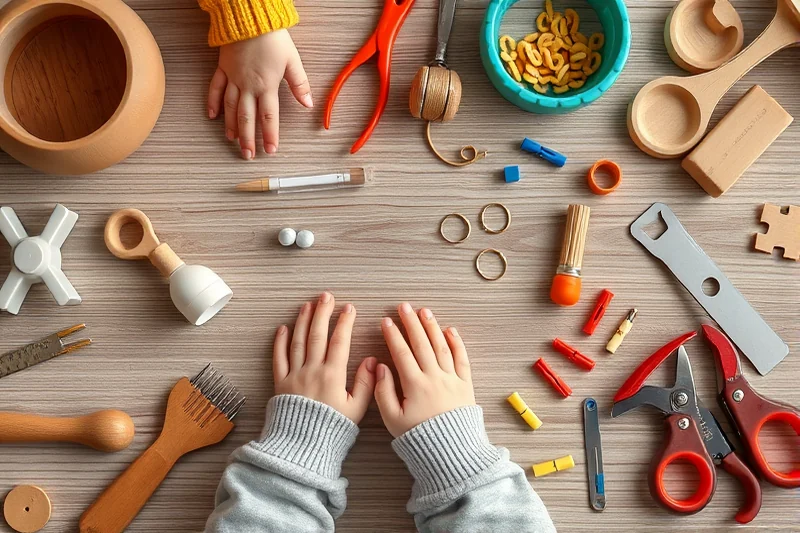 toddler activities tips without tools — Toddler Activities Tips Without Tools (the finished result)